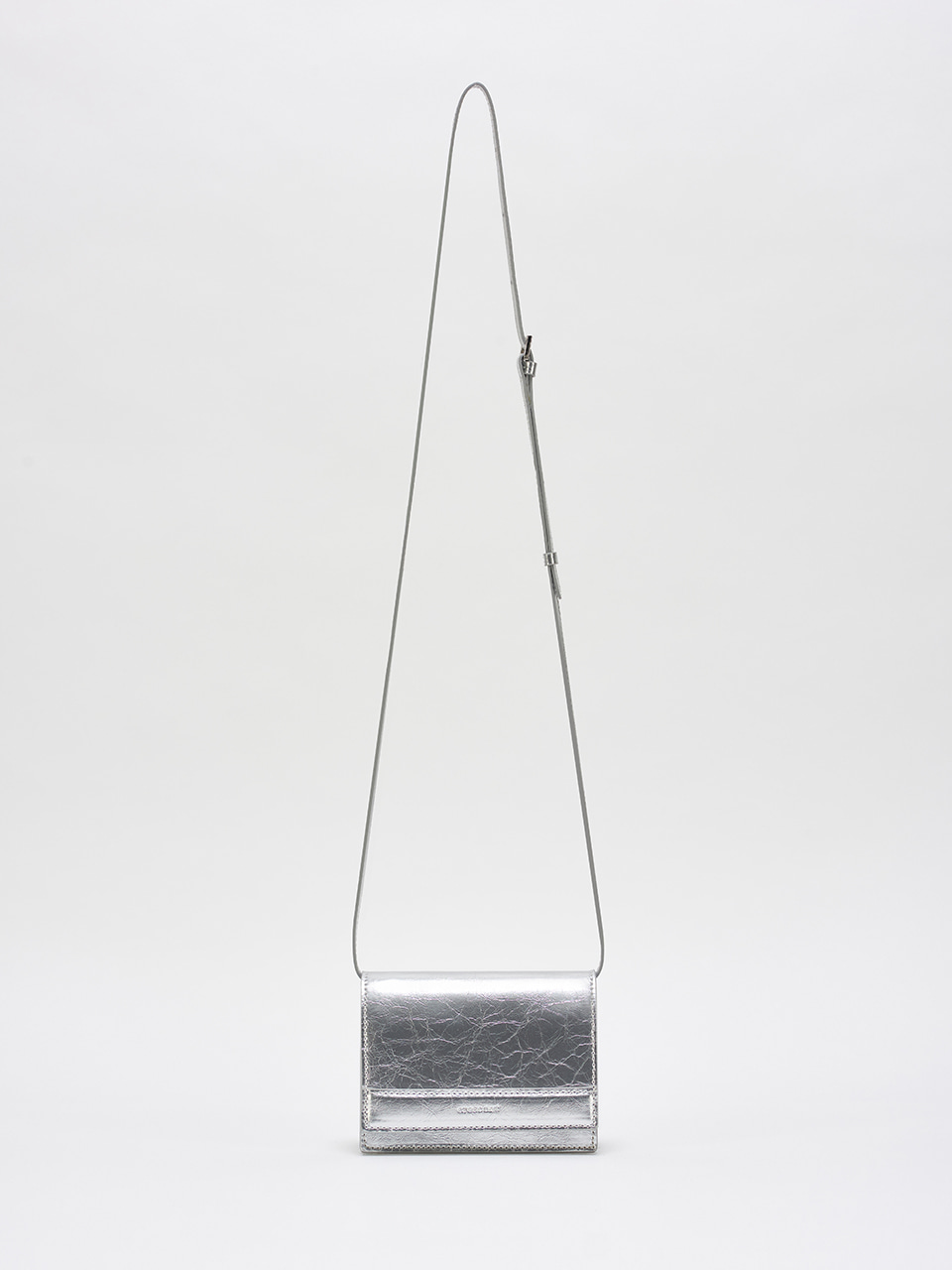 [2차 재입고] micro cico bag (crack silver)